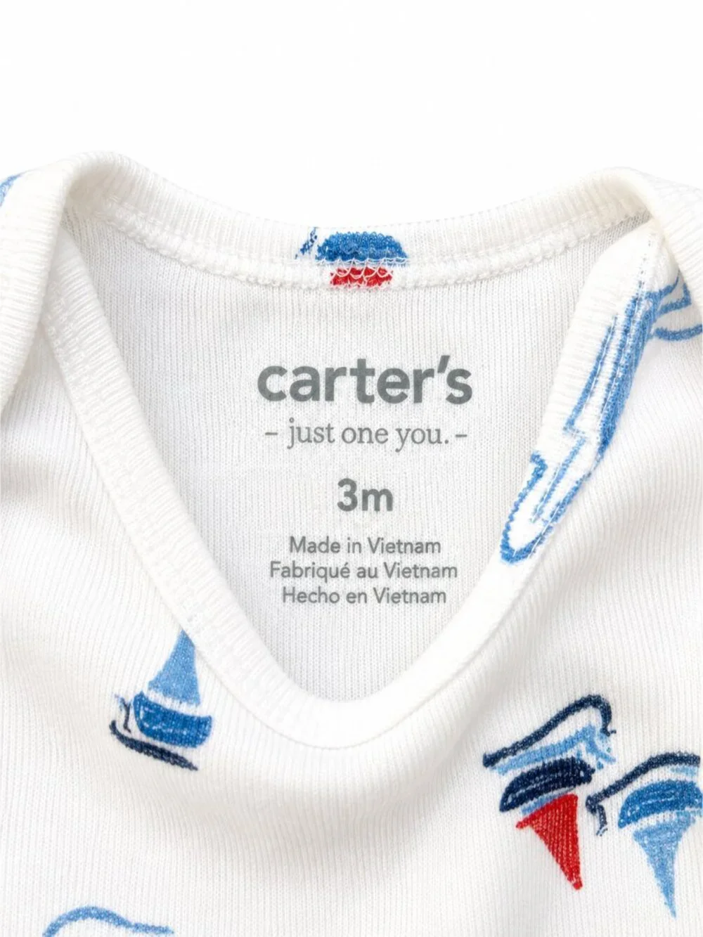 Carter’s Just One You Sailboat Bodysuit 3M